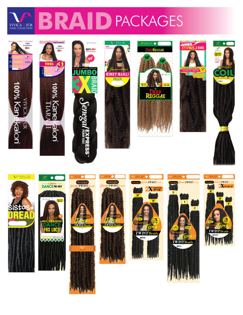 VF all braid packages P1